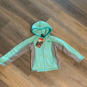 North Face  girls Glacier Fleece Hoodie